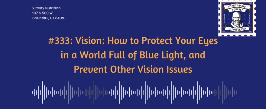 333: Vision: How to Protect Your Eyes in a World Full of Blue Light, and Prevent Other Vision Issues