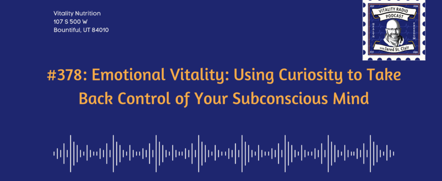 378: Emotional Vitality: Using Curiosity to Take Back Control of Your Subconscious Mind